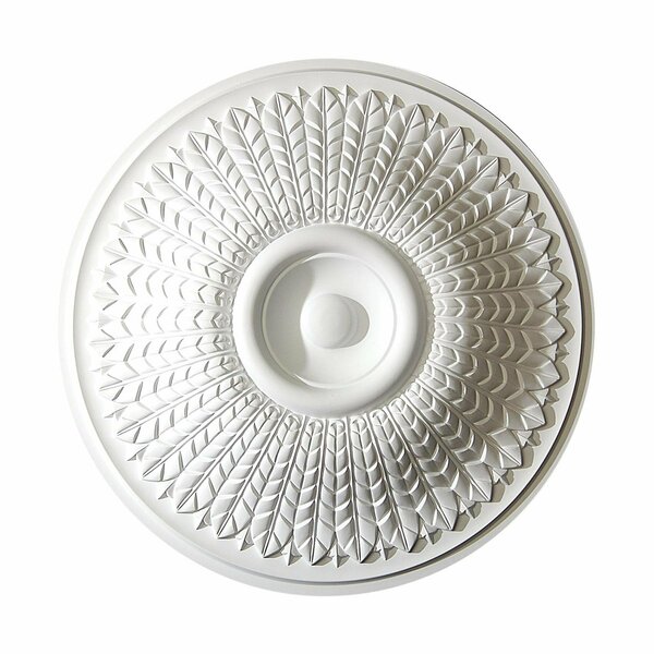 Architectural Products By Outwater 23-5/8 in. x 3-1/2 in. Decorative Polyurethane Ceiling Medallion 3P5.37.00769